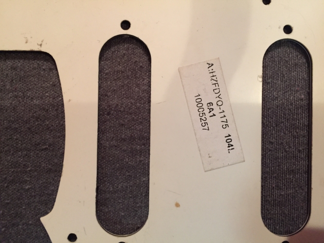 Tortoiseshell 3 Ply HSS Scratchplate/Pickguard with Silver Conductive. Excellent Condition